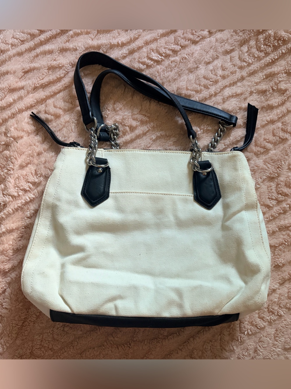 Simply Vera Vera Wang Blue Floral Shoulder Bag Vintage Y2K Style - Picture 3 of 8